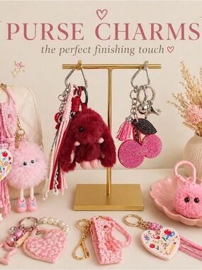 💖 Purse Charms Collection | Cute Kawaii Bag Accessories Keychains & Charms